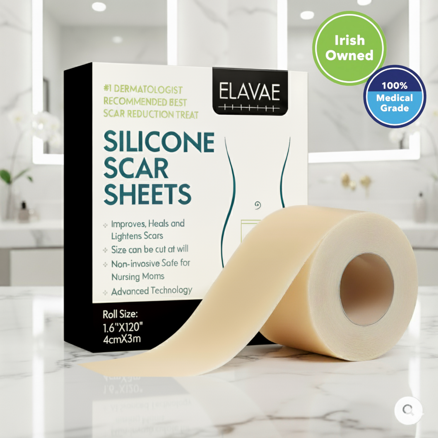 Elavae™ Silicone Scar Sheets