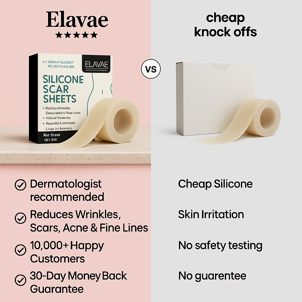 Elavae™ Silicone Scar Sheets